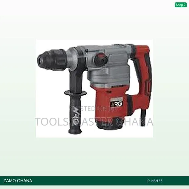 Rotary Hammer Drill 1050w 10j 5kg SDS-Max 40mm 3-Mode 470rpm - NBH-5e · Photo 1