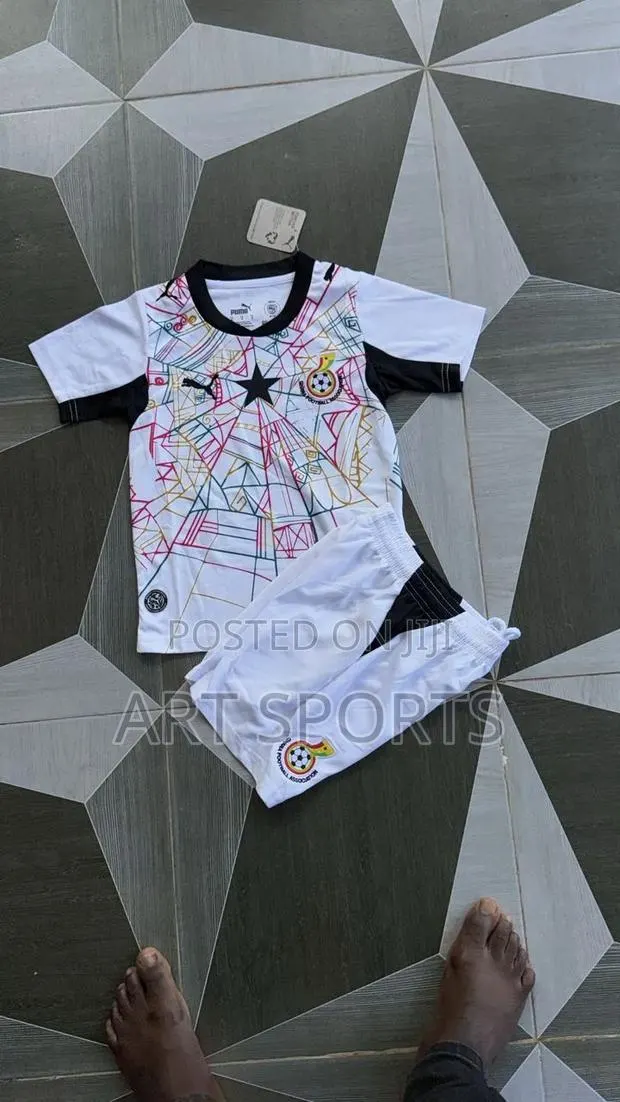 Ghana Blackstar Kids Jersey · Photo 1