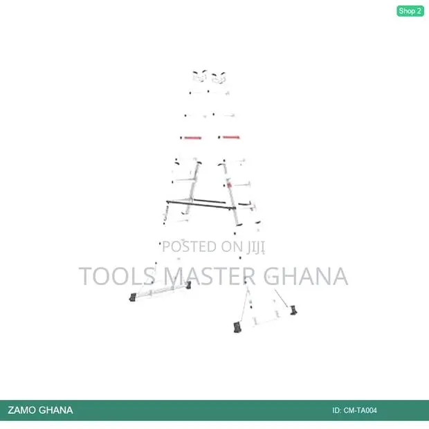 Cm 2x14 4 Sides Extender Double Ladder Alu - Cm-Ta004 · Photo 1