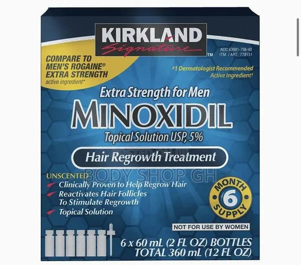 Kirkland Minoxidil Full Pack - Made in Isreal · Photo 1