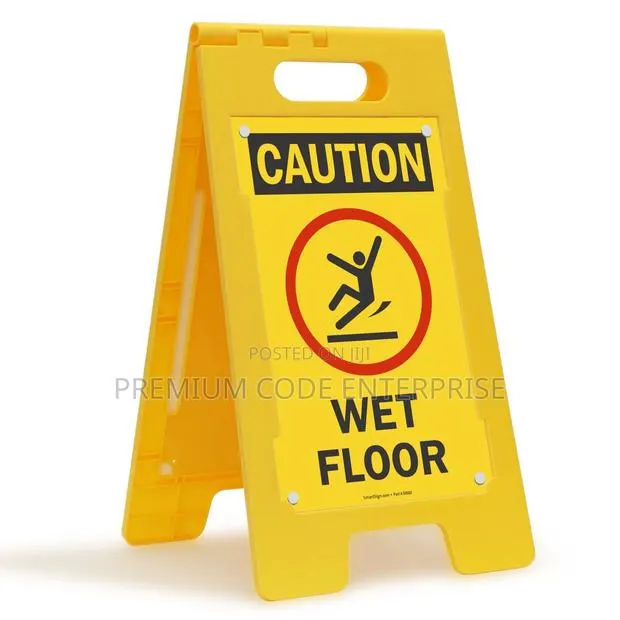 Wet Floor Caution Sign · Photo 1