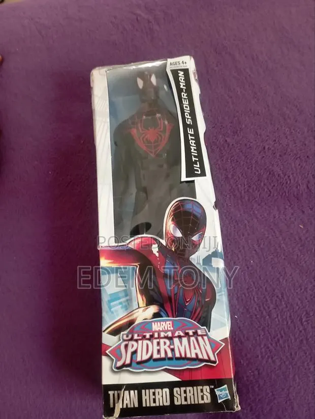 Spider Man Titan Hero Series Ultimate Spider-Man Miles Morales 12" · Photo 4