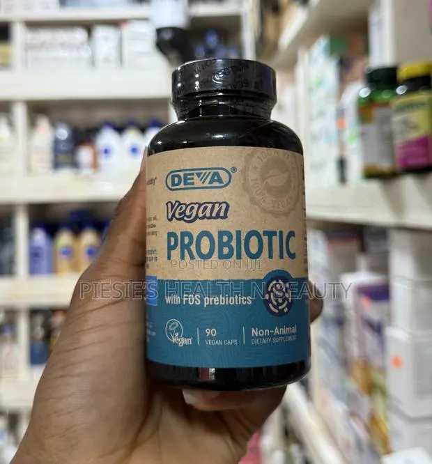 Deva, Vegan Probiotic With Fos Prebiotic, 90 Vegan Caps · Photo 1