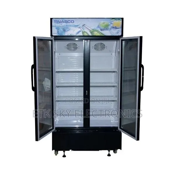 Nasco 728liters Double Door Display Fridge · Photo 1