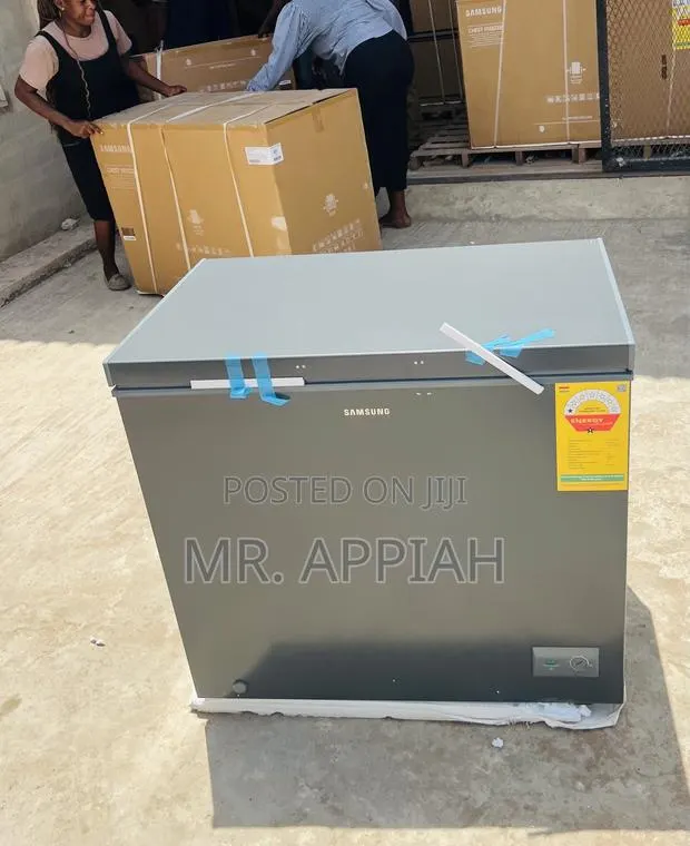 Rapid Freezing Samsung 198l Single Door Chest Freezer(Gray). · Photo 1