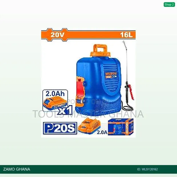 Cordless Sprayer - Wlsy20162 · Photo 1