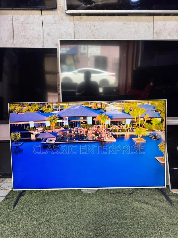 Philips 55 Inches Android Super Slim Edge Digital Satellite Neat Tv · Photo 1