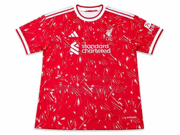 Shop Authentic Latest Liverpool 2026/2027 Jerseys at Tryahu Ghana · Photo 1