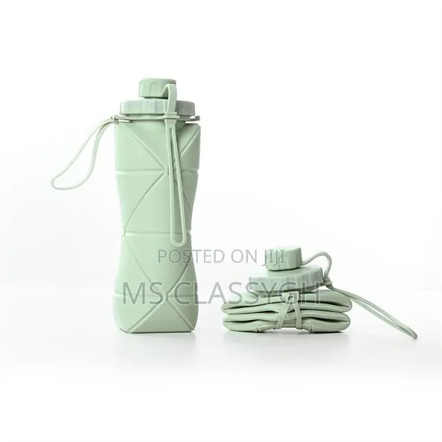 Silicone Foldable Water Bottle, Portable Cup for Outdoor Tra · Photo 3