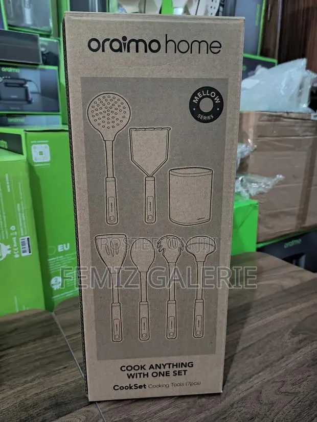 Oraimo Cookset Fda-Certified Food-Grade Silicone Utensil Sets · Photo 1