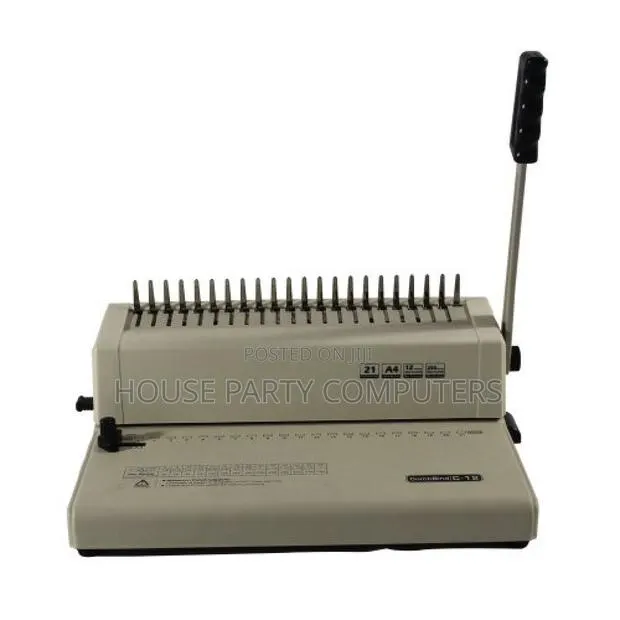 Comb Binding Machine · Photo 1