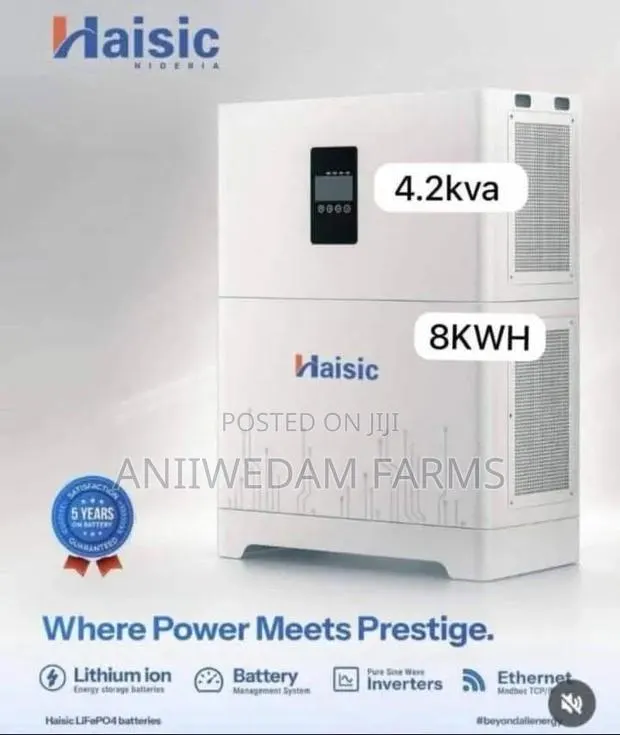 Haisic 4.2kva 8kwh All in One · Photo 1