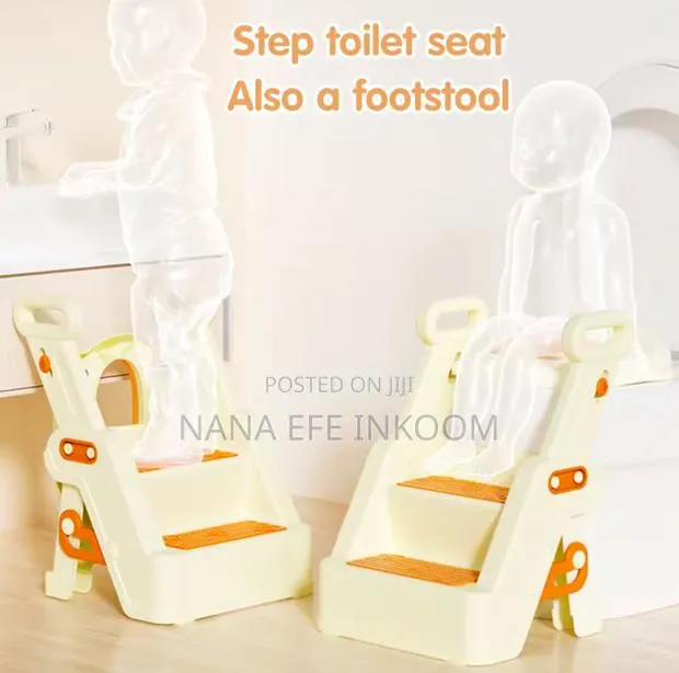 High Quality and Durable Kids Toilet Seat With Steps. · Photo 1