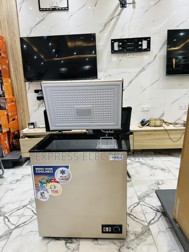 Zealous Sleek New Chest Freezer Single Door Nasco Gold 20 · Photo 1