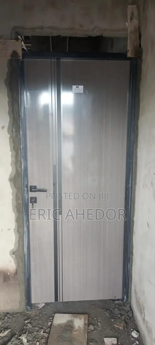 Steel Wooden Door and Accessories for Bedroom · Photo 1