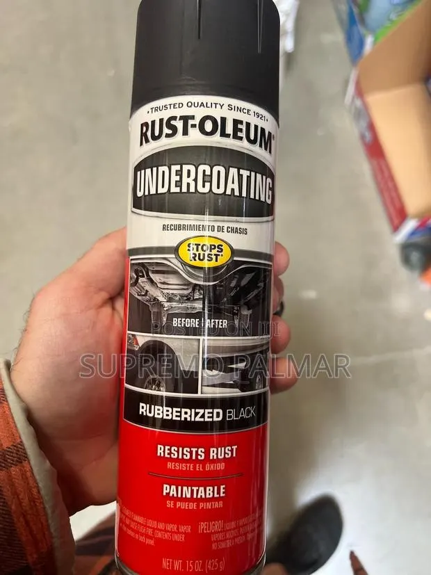 Automotive Undercoating Spray 15oz – Rubberized Anti-Rust Deadening · Photo 1