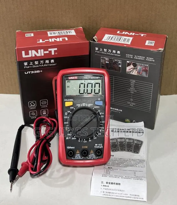 Uni-T Palm Size Digital Multimeters Ut33b+ · Photo 1