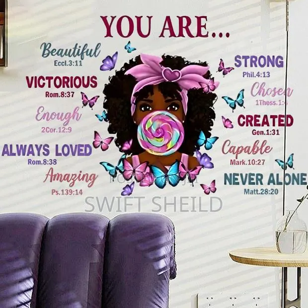 Wall Sticker Bubble Girl · Photo 1