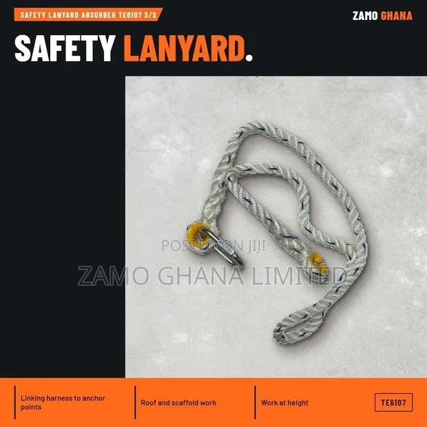 Safety Lanyard Absorber Te6107 S/S - TE6107 · Photo 1