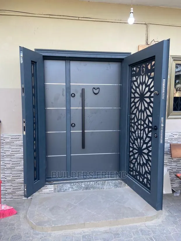 Buglarproof Door One Half Turkish Security Door Set · Photo 1