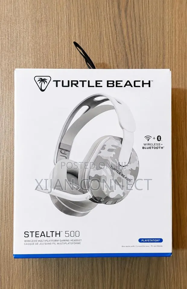 Turtle Beach Stealth 500 Wireless Gaming Headset for Ps5, Ps4, Pc · Photo 1