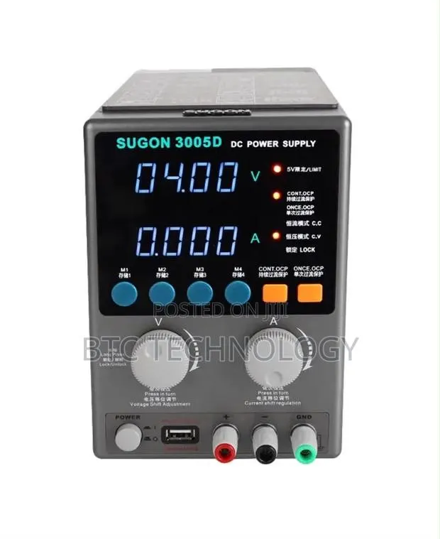 The SUGON 3005D DC Power Supply Is a High-Precision Adjustable · Photo 1