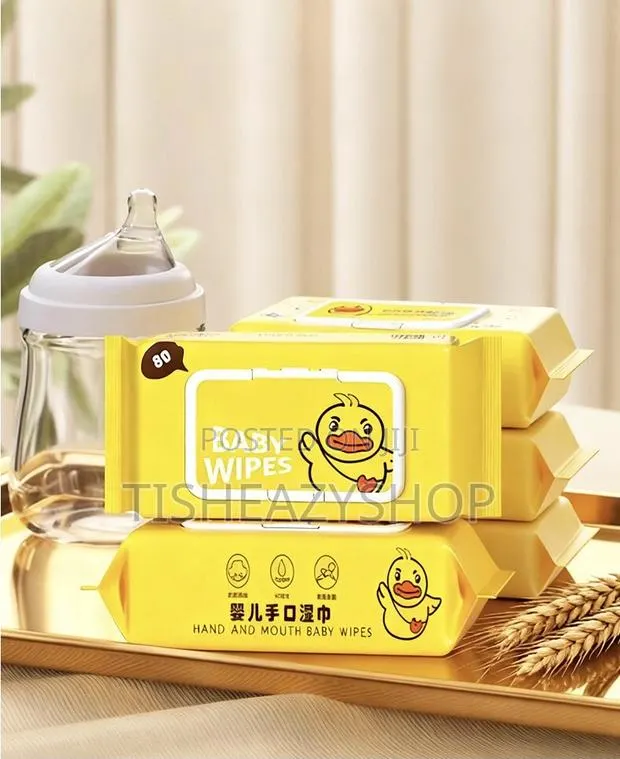 Baby , Hand and Mouth Cleaning Wipse(10pcs in a Pack) · Photo 3