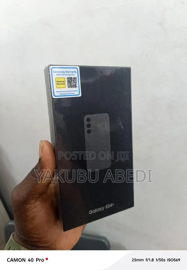 New Samsung Galaxy S24+ 256 GB Black · Photo 1