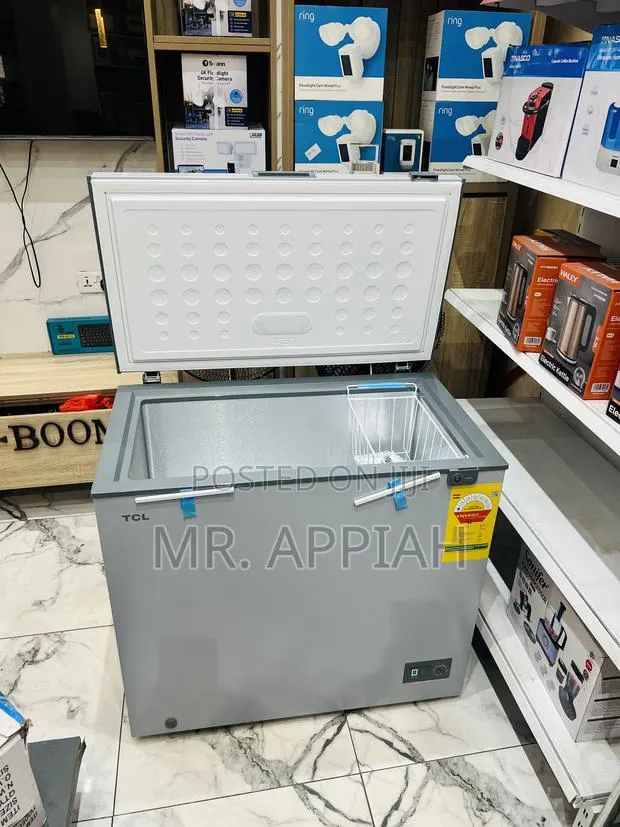 Super Classic TCL Single Door Chest Freezer(Gray)200l · Photo 1