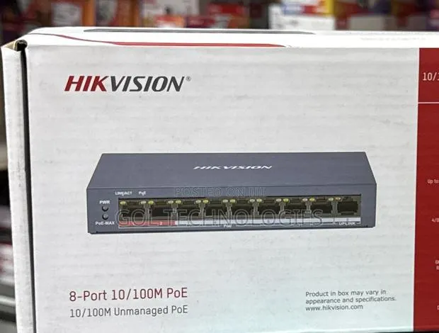 Hikvision 8-Port Unmanaged Switch · Photo 1