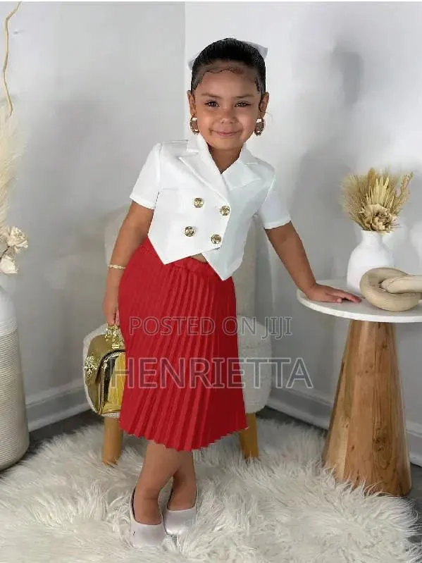 Children's Christmas Dresses (Pleated Set) · Photo 1