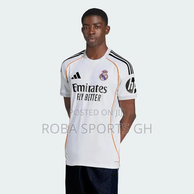 2025/26 Real Madrid Home Jersey · Photo 1