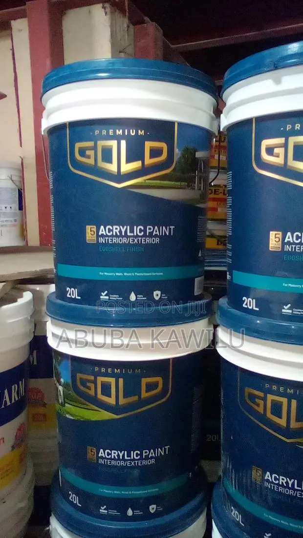 Gold Acrylic Emulsion Paint 20 Litters · Photo 1