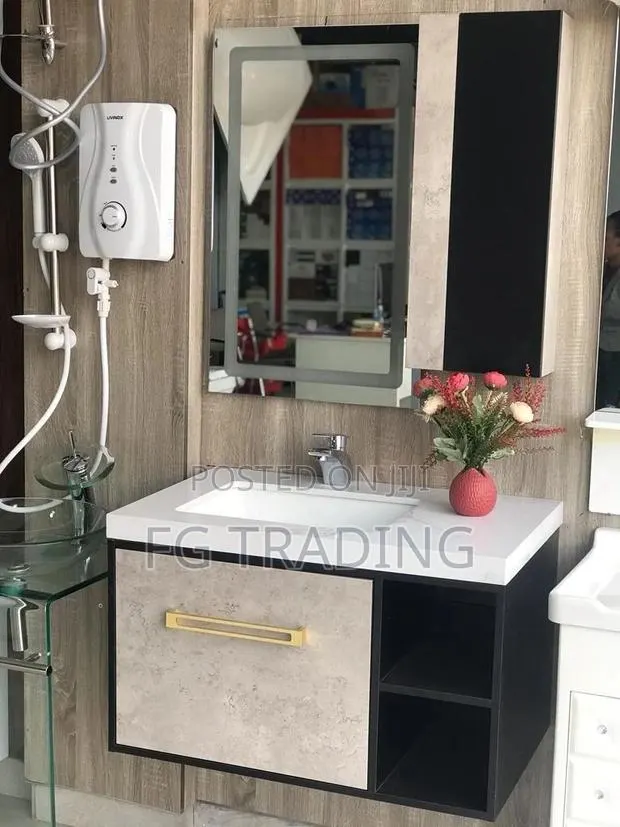 Vanity Basin - Wall Hung Cabinet - Bathroom Sink · Photo 1