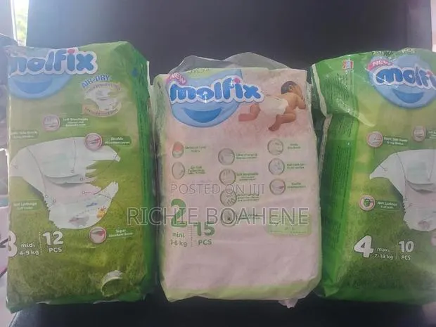 Molfix Diapers Size 2,3,4 · Photo 1
