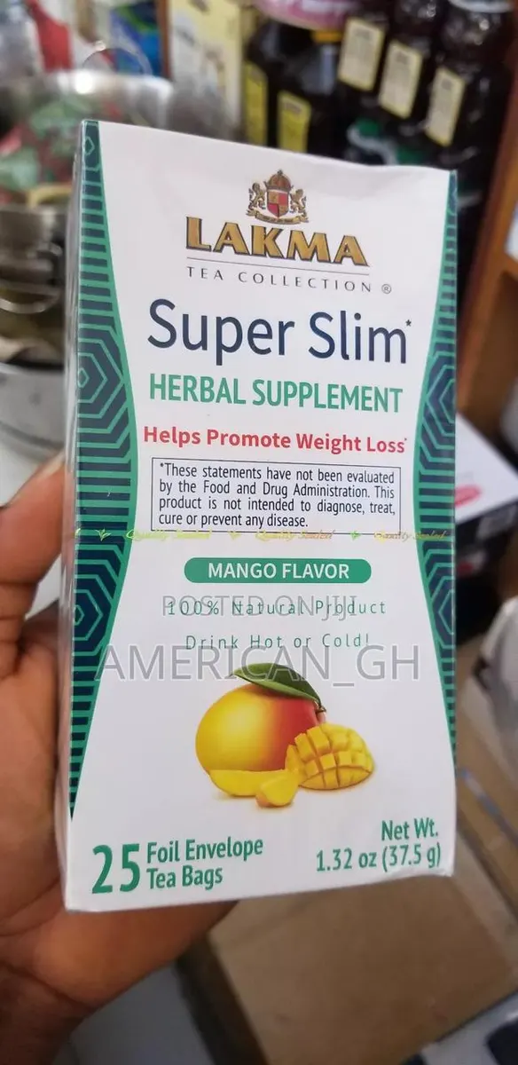 Super Slim Herbal Supplement, Mango Flavor, 25 Bags · Photo 1