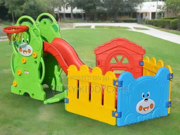 3-in-1 Children's Modular Plastic Playground Set · Photo 2