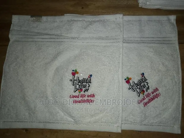 Face Towel Embroidery · Photo 1