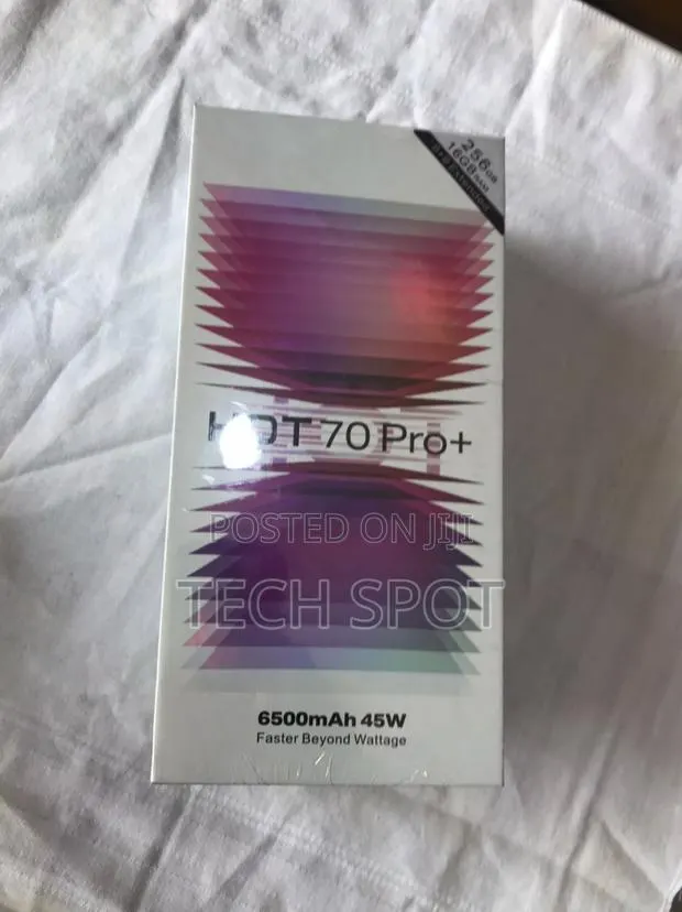 New Infinix Hot 70 Pro 5G+ 256 GB Black · Photo 1