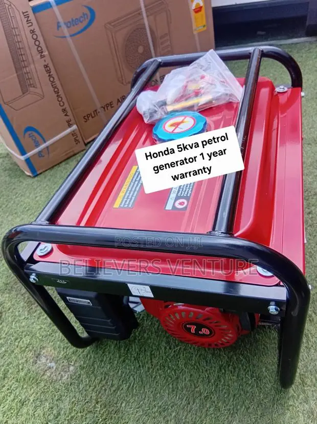 Honda 5kVA Petrol Generator – Reliable Backup Power for Your Shop · Photo 1