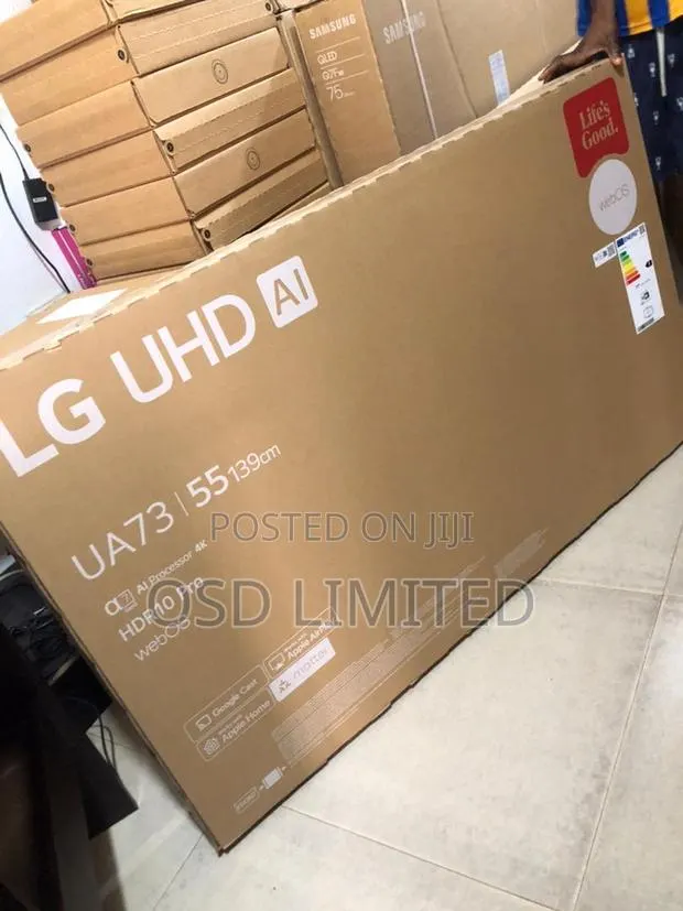 Immersive Audio Visuals: Lg 55" Smart Led Tv · Photo 1