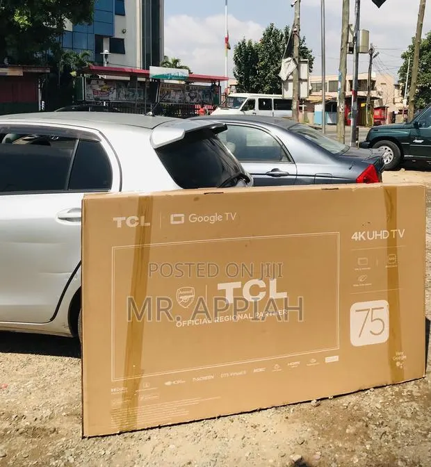 Quality TCL 75p755 75” Ultra Hd Smart Screen TV(2025 Model)Black · Photo 1