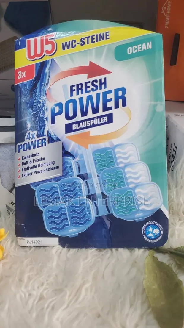 W5 Fresh Power Toilet Rim Block. 3 Pack. · Photo 1