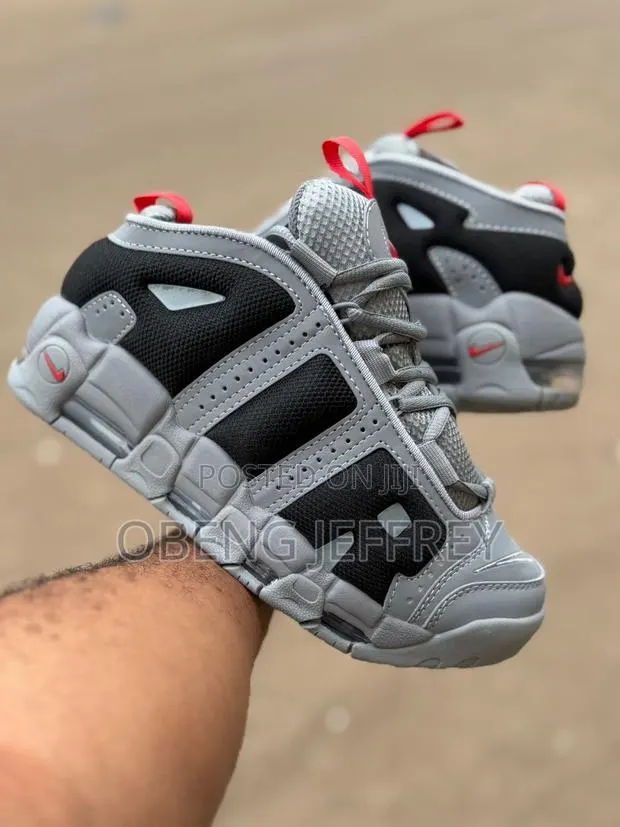 Original Nike Air Uptempo Grey/Black · Photo 1