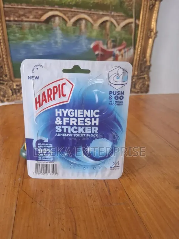 Harpic Hygienic and Fresh Sticker · Photo 1
