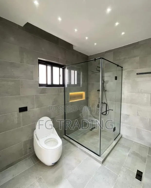 Complete Bathroom Set - Water Closet - Glass Cubicle · Photo 1