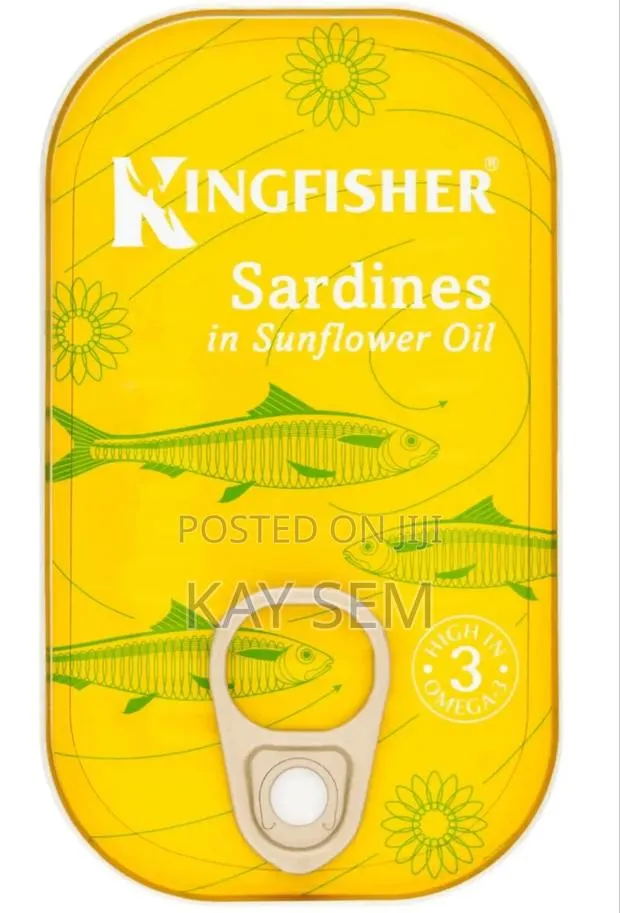 Kingfisher Fishmonger Sardines in Sunflower Oil · Photo 1