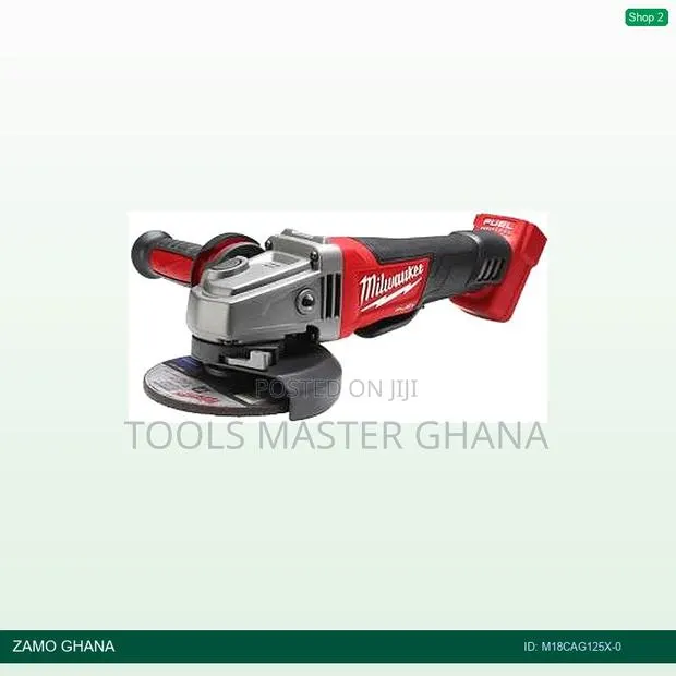 18v Angle Grinder Fuel 18v 125mm 5 Inch 28mm/Depth 4933 - M18cag125x-0 · Photo 1