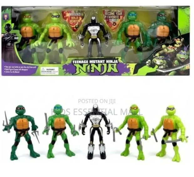 Teenage Mutant Ninja Turtle Actlon Figure Set · Photo 1