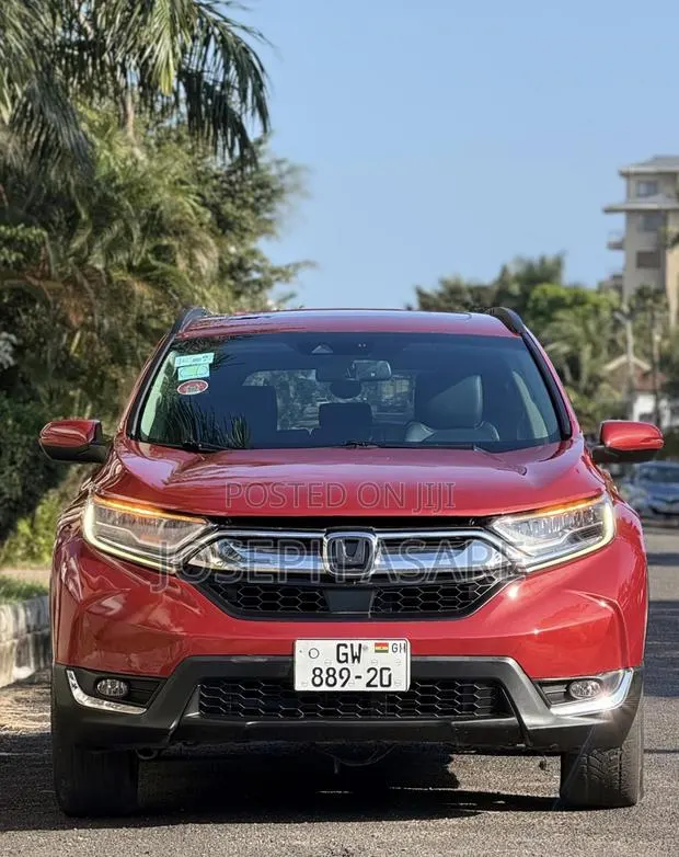 Honda CR-V Touring AWD 2018 Red · Photo 1
